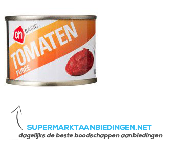 AH BASIC Tomaten puree aanbieding