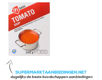 AH BASIC Tomato soup aanbieding