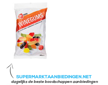 AH BASIC Winegums aanbieding