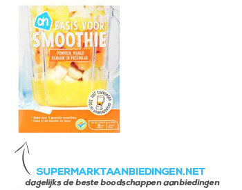 AH Basis voor smoothie pomp-man-ban-past aanbieding