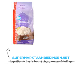 AH Basmati rijst aanbieding