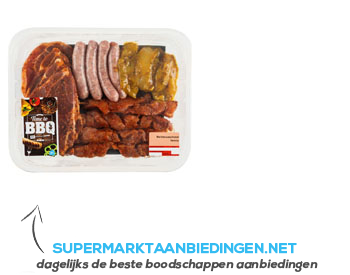 AH BBQ schotel aanbieding