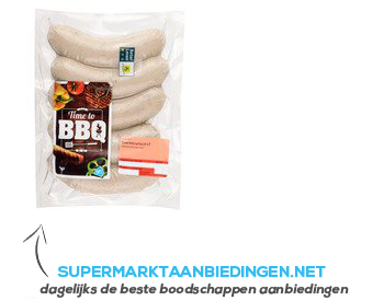 AH BBQ worstjes vacuüm aanbieding