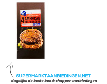 AH Beef burger (rundvlees) aanbieding