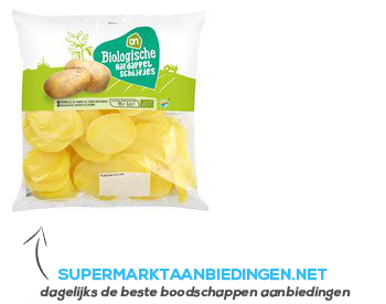 AH Biologisch Aardappelschijfjes aanbieding