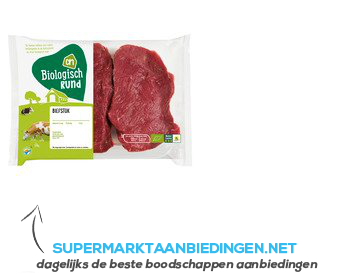 AH Biologisch Biefstuk aanbieding