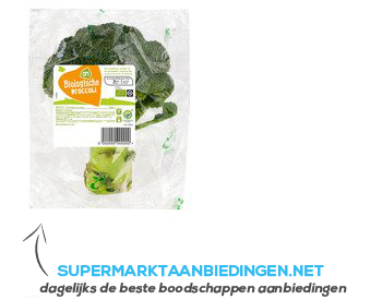 AH Biologisch Broccoli aanbieding