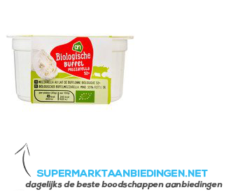 AH Biologisch Buffelmozzarella 52