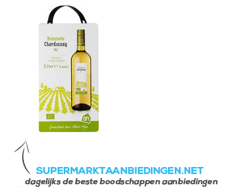 AH Biologisch Chardonnay bag in box