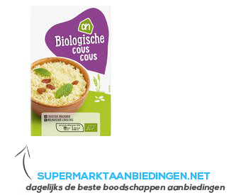 AH Biologisch Couscous aanbieding