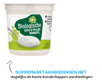 AH Biologisch Extra milde yoghurt