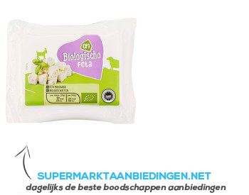 AH Biologisch Feta 50 aanbieding