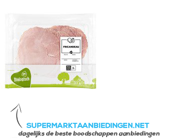 AH Biologisch Fricandeau aanbieding