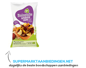 AH Biologisch Groentechips aanbieding