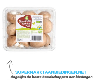 AH Biologisch Kastanje champignons aanbieding