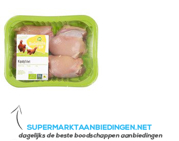 AH Biologisch Kipdijfilet 2 stuks aanbieding