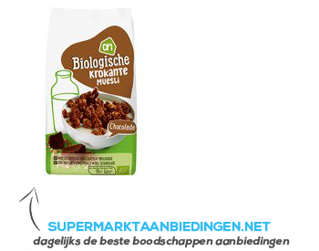 AH Biologisch Krokante muesli chocolade