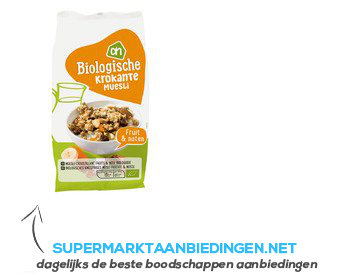 AH Biologisch Krokante muesli fruit & noten