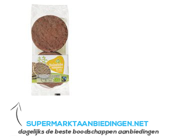 AH Biologisch Maïswafels met melkchocolade aanbieding