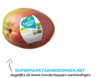 AH Biologisch Mango aanbieding