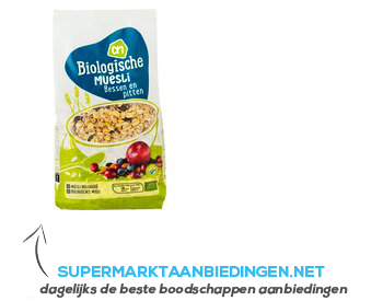 AH Biologisch Muesli bessen-pitten