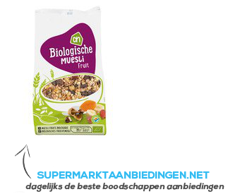 AH Biologisch Muesli fruit