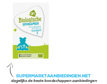 AH Biologisch Opvolgmelk standaard 2 aanbieding