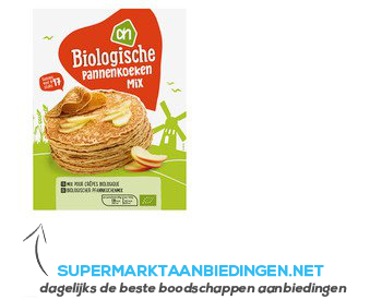 AH Biologisch Pannenkoekmix aanbieding