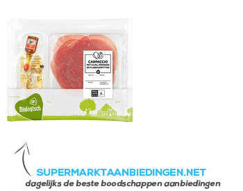 AH Biologisch Rundercarpaccio 2 porties