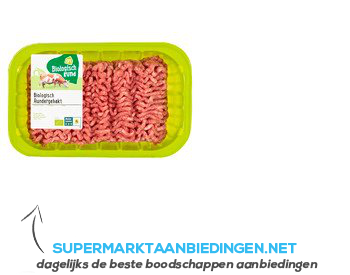 AH Biologisch Rundergehakt aanbieding