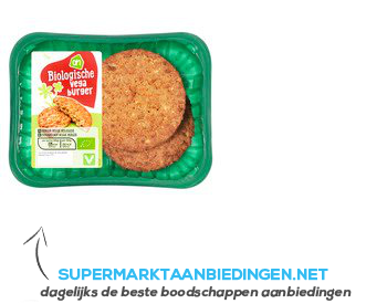 AH Biologisch Vega burger aanbieding