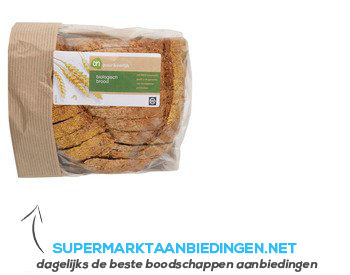 AH Biologisch Vloerbrood volkoren half aanbieding