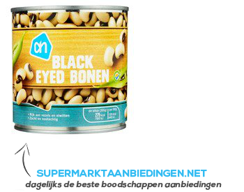 AH Black eyed bonen aanbieding