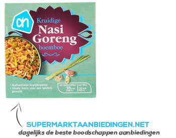 AH Boemboe nasi goreng aanbieding