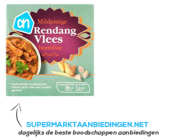 AH Boemboe rendang vlees aanbieding