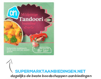 AH Boemboe tandoori aanbieding