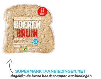 AH Boerenbruin sesam half aanbieding