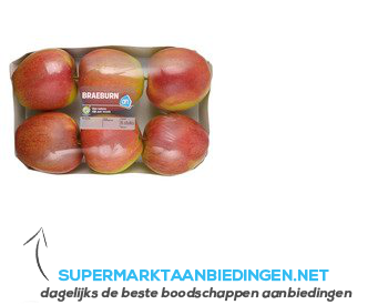 AH Braeburn op schaal aanbieding