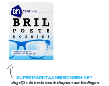 AH Brilpoets doekjes aanbieding