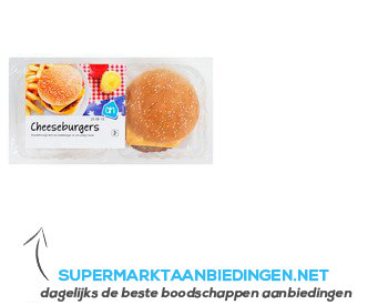 AH Broodje cheeseburger aanbieding