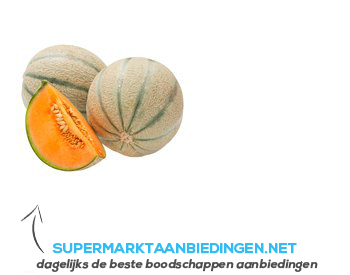 AH Cantaloupe meloen aanbieding