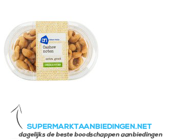 AH Cashewnoten ongezouten aanbieding