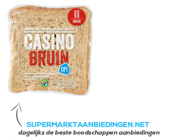 AH Casino bruin half aanbieding