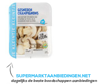 AH Champignons gesneden aanbieding