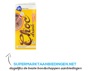 AH Choc melk romig aanbieding