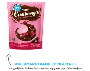 AH Choco cranberry's aanbieding