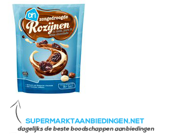 AH Choco rozijnen aanbieding