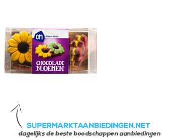 AH Chocolade bloemen aanbieding