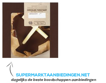 AH Chocolade fudgetaart aanbieding