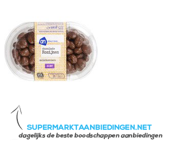 AH Chocoladerozijnen melk aanbieding